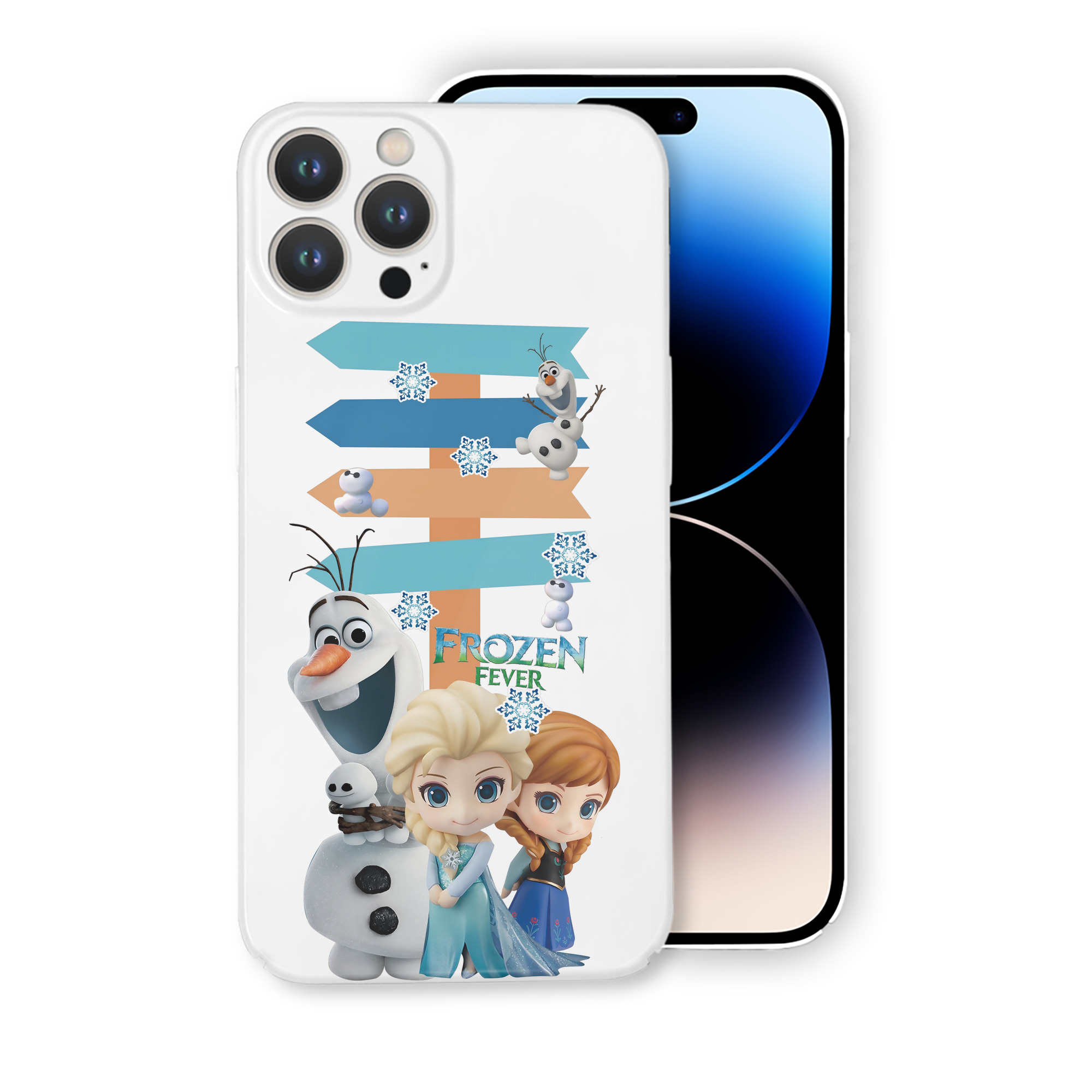 （画像用） アナと雪の女王 アンナ エルサ Frozen Anna Elsa 【iPhone 14シリーズ対応】ハードケース